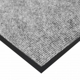 Коврик придверный 80х120см СЕРЫЙ влаго-грязезащитный 300гр/м2 мелкий рубчик PRIMILA S, 701020