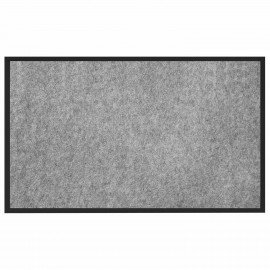 Коврик придверный 90х150см СЕРЫЙ влаго-грязезащитный 300гр/м2 мелкий рубчик PRIMILA S, 701021