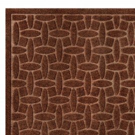 Коврик придверный 60х90см ВЕНГЕ грязезащитный, 430гр/м2, фактурный рисунок WELCOME, Л, 701056