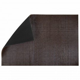 Коврик придверный 60х90см ШОКОЛАД пластиковый грязезащитный толщина 14мм "ТРАВКА", PR, 701067
