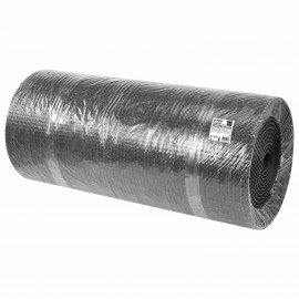 Коврик ДОРОЖКА 0,9х10м "ТРАВКА" ГРАФИТ пластиковый грязезащитный, щетина 14мм, LAIMA, 701069