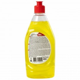 Средство для мытья посуды 450г BLITZ "Лимон", флип-топ, 1000022