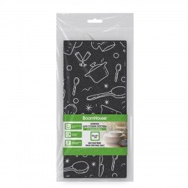 Коврик для сушки посуды из микрофибры, 31х47см, "КУХНЯ", 440г/м2, BOOMHOUSE (БумХаус), 701154