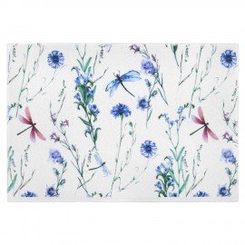 Коврик для сушки посуды из микрофибры, 31х47см, "ЛУГОВЫЕ ЦВЕТЫ", 440г/м2, BOOMHOUSE (БумХаус), 701156