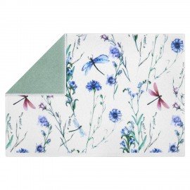 Коврик для сушки посуды из микрофибры, 31х47см, "ЛУГОВЫЕ ЦВЕТЫ", 440г/м2, BOOMHOUSE (БумХаус), 701156