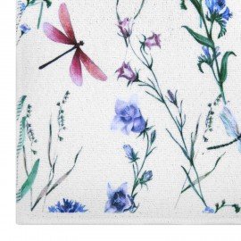 Коврик для сушки посуды из микрофибры, 31х47см, "ЛУГОВЫЕ ЦВЕТЫ", 440г/м2, BOOMHOUSE (БумХаус), 701156