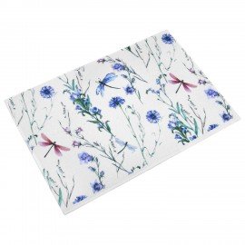 Коврик для сушки посуды из микрофибры, 31х47см, "ЛУГОВЫЕ ЦВЕТЫ", 440г/м2, BOOMHOUSE (БумХаус), 701156