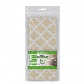 Коврик для сушки посуды из микрофибры, 31х47см, "МАРОККАНСКИЙ УЗОР", 440г/м2, BOOMHOUSE (БумХаус), 701157