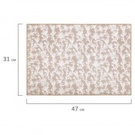 Коврик для сушки посуды из микрофибры, 31х47см, "КОРАЛЛЫ", 440г/м2, BOOMHOUSE (БумХаус), 701158