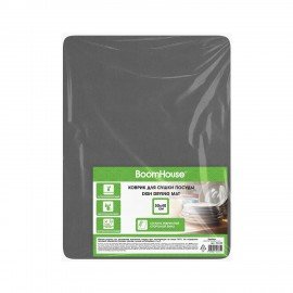 Коврик для сушки посуды NANO 30х40см ГРАФИТ влаговпитывающий, нескользящий, BOOMHOUSE (БумХаус), 701159