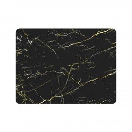 Коврик для сушки посуды NANO 30х40см МРАМОР ЧЕРНЫЙ влаговпитывающий, нескользящий, BOOMHOUSE (БумХаус), 701160