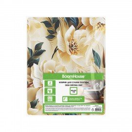 Коврик для сушки посуды NANO 40х50см ЦВЕТЫ влаговпитывающий, нескользящий, BOOMHOUSE (БумХаус), 701166