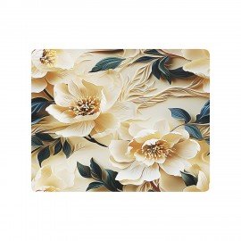 Коврик для сушки посуды NANO 40х50см ЦВЕТЫ влаговпитывающий, нескользящий, BOOMHOUSE (БумХаус), 701166