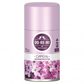 Сменный баллон для автоматических освежителей 250мл DO-RE-MI "Сирень", сухое распылен, 5-02.03.012.24