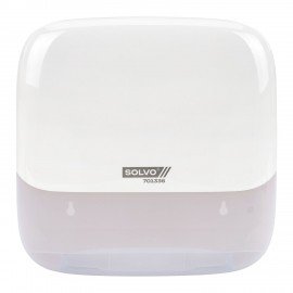 Диспенсер для полотенец SOLVO SPECIAL EDITION, (Система H3), V-сложения, белый, ABS-пластик, 701336