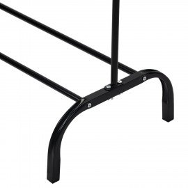 Вешалка для плечиков BOOMHOUSE GR-001 (в1500*ш1100*г400мм), металл, черная, 701434