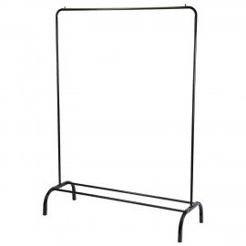 Вешалка для плечиков BOOMHOUSE GR-001 (в1500*ш1100*г400мм), металл, черная, 701434
