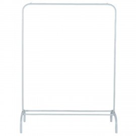 Вешалка для плечиков BOOMHOUSE GR-001 (в1500*ш1100*г400мм), металл, белая, 701435