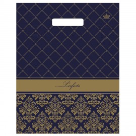 Пакет с вырубной ручкой, 37х30см, "Перфекто Вензель", 90мкм, ШК5339, н00153471