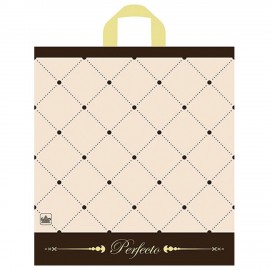 Пакет с петлевой ручкой ПВД, 42х46см, "Перфекто Шик", 95 мкм, ШК2215, н00112571