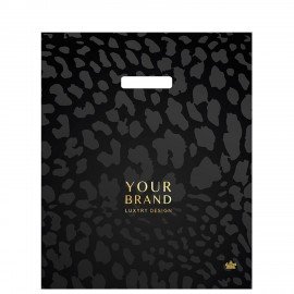 Пакет с вырубной ручкой ПВД, 45х38см, "Премиальный", 60мкм, ШК8085, н00228483