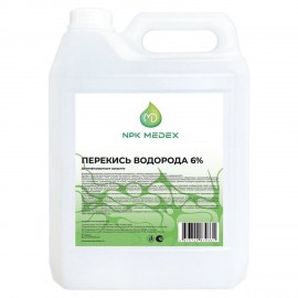 Средство дезинфицирующее Перекись водорода 6% 5л ЛЮИР