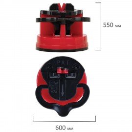 Точилка для ножей (ножеточка) ручная, на присоске, BOOMHOUSE (БУМХАУС), 701625