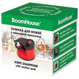 Точилка для ножей (ножеточка) ручная, на присоске, BOOMHOUSE (БУМХАУС), 701625