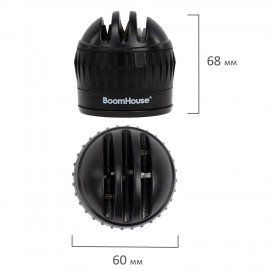 Точилка для ножей (ножеточка) ручная, трёхзонная (грубая, чистовая, шлифовка), на присоске, BOOMHOUSE, 701626