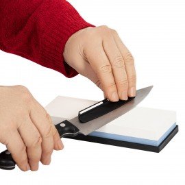 Точильный камень водный, 1000/3000 грит, с фиксатором угла заточки, PRIMAURA, 701627