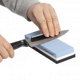 Точильный камень водный, 1000/3000 грит, с фиксатором угла заточки, PRIMAURA, 701627