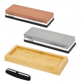 Точильный камень водный, КОМПЛЕКТ 2 шт., НАБОР 6 пр., 400/1000/3000/8000, PRIMAURA, 701628