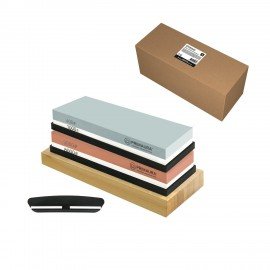 Точильный камень водный, КОМПЛЕКТ 2 шт., НАБОР 6 пр., 400/1000/3000/8000, PRIMAURA, 701628