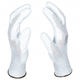 Перчатки антистатические SCAFFA Antistat PU, карбоновая нить, полиуретановое покрытие, 00-00015299