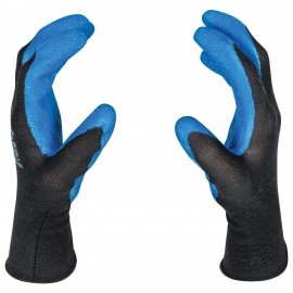 Перчатки нейлоновые SCAFFA Grip, текстурированное латексное покрытие (облив), р. 8, M, 00-00015294