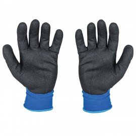 Перчатки нейлоновые SCAFFA Механик, нитриловое покрытие песочной структуры (облив), р, 00-00012439