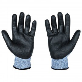 Перчатки нейлоновые SCAFFA Рубеж Нит С, HPPE защита от порезов, нитриловое покрытие,, 00-00011902
