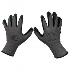 Перчатки нейлоновые SCAFFA Старт, нитриловое покрытие (облив), р. 10, XL, шк 1047, 00-01018560