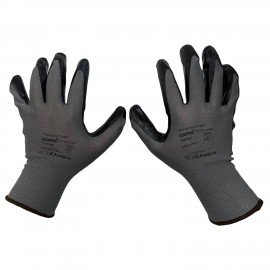 Перчатки нейлоновые SCAFFA Старт, нитриловое покрытие (облив), р. 9, L, шк 1030, 00-01018559