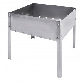 Мангал сборный, размер 300х240х300 мм, сталь, в пленке, хххххх, 701722