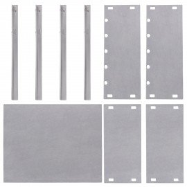 Мангал сборный размер 350х240x350 мм, сталь, в пленке, хххххх, 701723