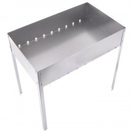 Мангал сборный размер 500х300х500 мм, сталь, в термопленке, хххххх, 701726