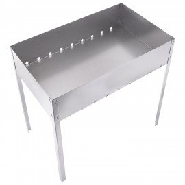 Мангал сборный размер 500х300х500 мм, сталь, в коробке, хххххх, 701727