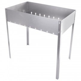 Мангал сборный размер 500х300х500 мм, сталь, в коробке, хххххх, 701727