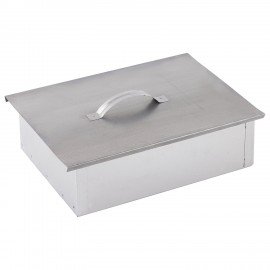 Коптильня одноярусная металлическая, размер 350х260х100 мм, в гофрокоробе, 701729