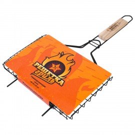 Решетка-гриль универсальная, размер 290х190мм, глубина 18мм, оксид. покрытие, 701739