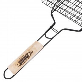 Решетка-гриль универсальная, размер 280х280мм, глубина 18мм, оксид. покрытие, 701740