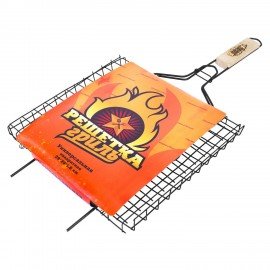 Решетка-гриль универсальная, размер 280х280мм, глубина 18мм, оксид. покрытие, 701740