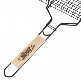 Решетка-гриль универсальная, размер 310х210мм, глубина 18мм, оксид. покрытие, 701741