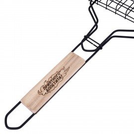 Решетка-гриль универсальная, размер 360х260мм, глубина 18мм, оксид. покрытие, 701742